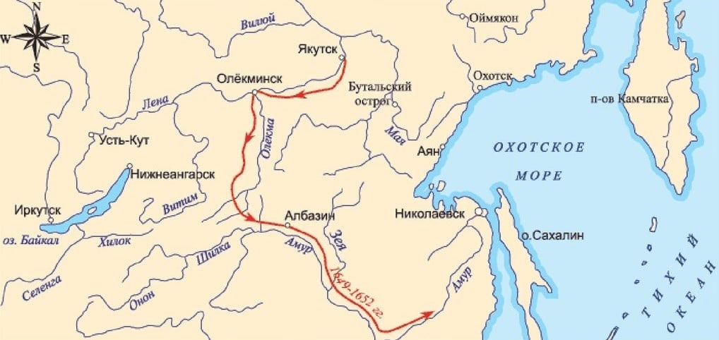 экспедиция Ерофея Хабарова