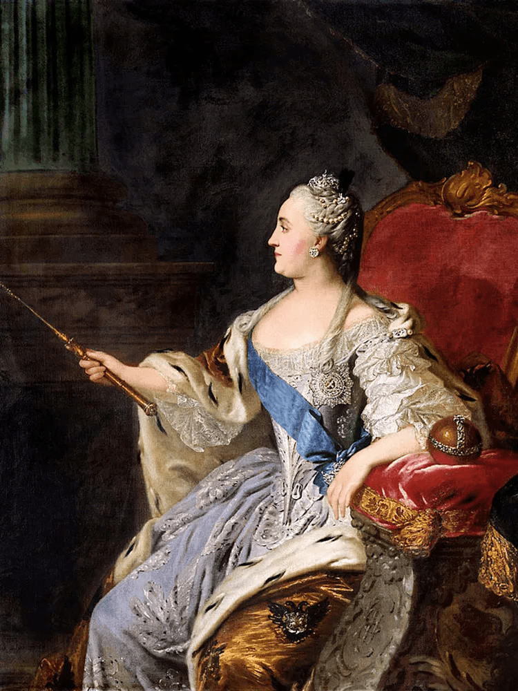 Коронационный портрет Екатерины 2, 1763