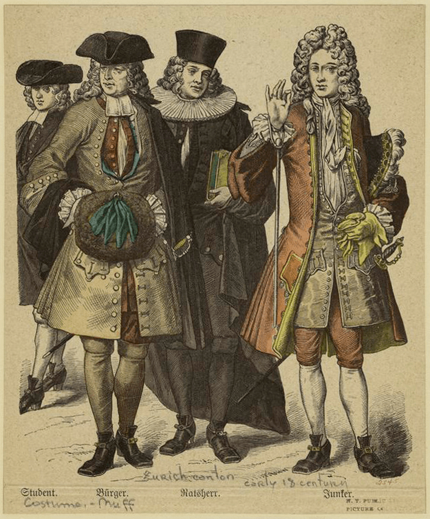 Дворянская мода 18 век